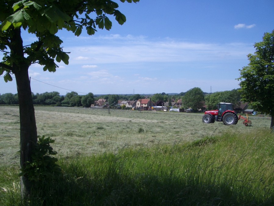 Making Hay at Uphoe Farm - 22nd June 2010