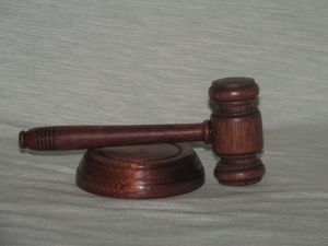 Gavel made by Templarcraft Wood Turning