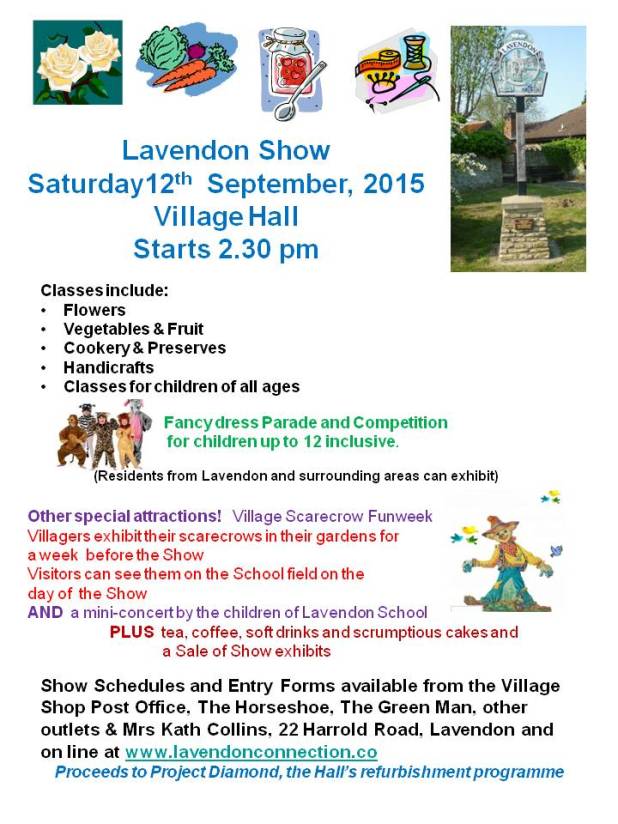 Lavendon Show on 12th September 2015