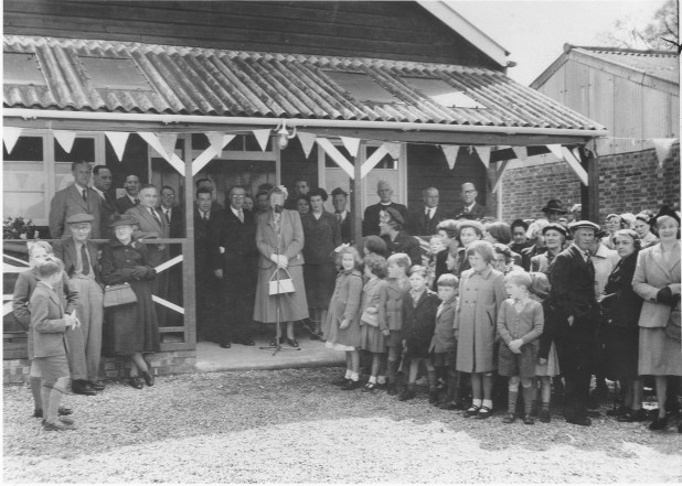 Lavendon Village Hall was officially opened on 7th May 1955 by Courteney Hope of BBC radio's "The Archers" fame.