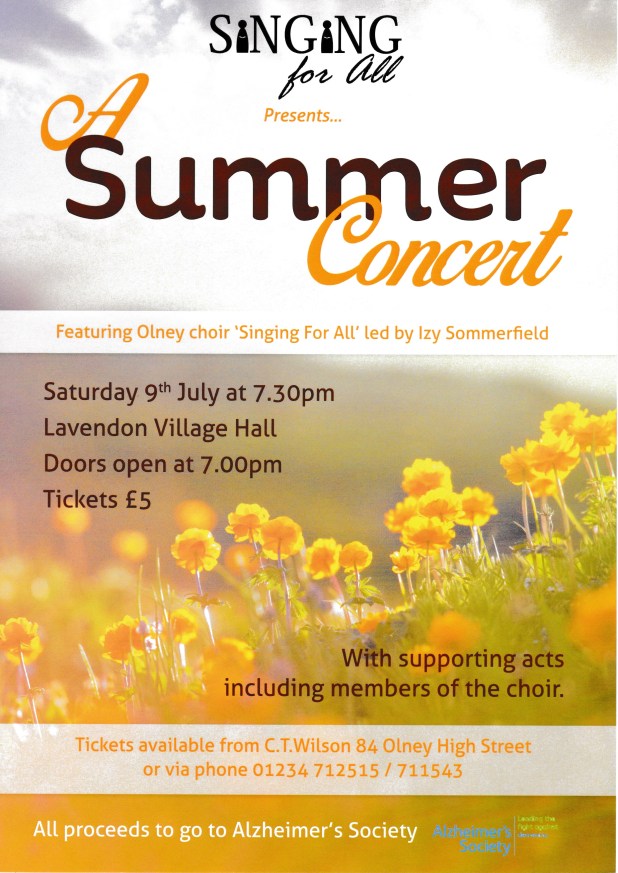 Summer Concert 9th July 2016
