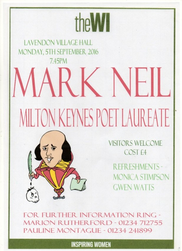 Lavendon WI Meeting, 5th September 2016