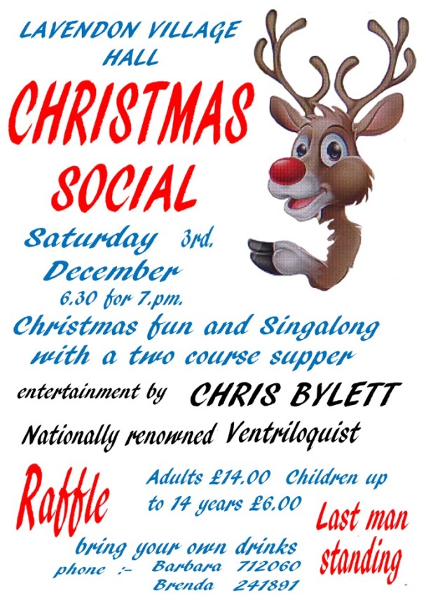 Christmas Family Social in Lavendon Village Hall